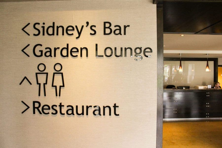Actons Hotel: wayfinding by Wayfinders