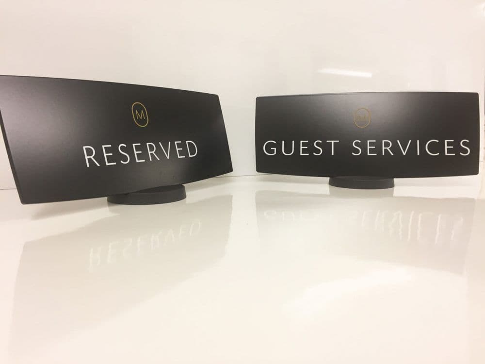 The Marker Hotel: wayfinding by Wayfinders