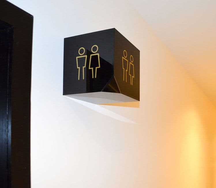 The Marker Hotel: wayfinding by Wayfinders