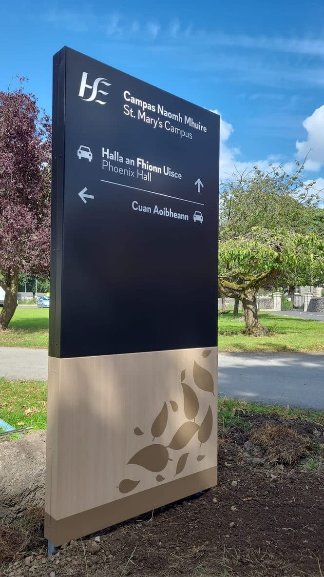 St Mary's Campus, Phoenix Park: wayfinding by Wayfinders
