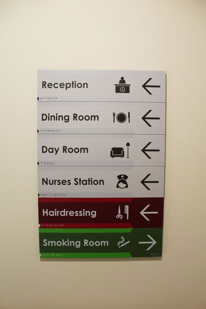 Moycullen Nursing Home: wayfinding by Wayfinders