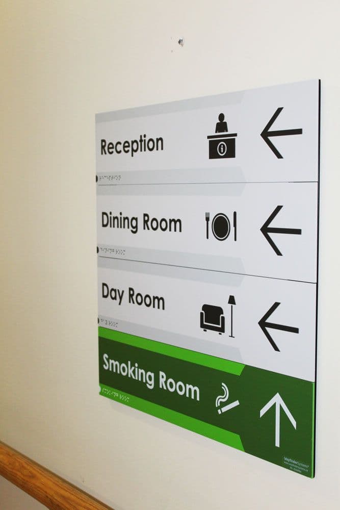 Moycullen Nursing Home: wayfinding by Wayfinders