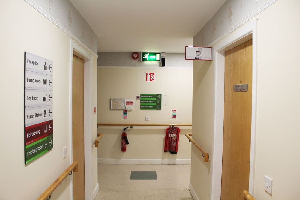 Moycullen Nursing Home: wayfinding by Wayfinders