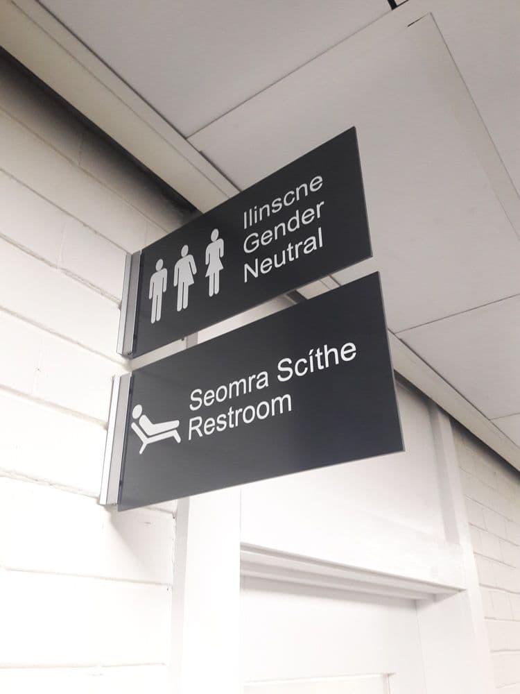 UCD Tierney Building: wayfinding by Wayfinders