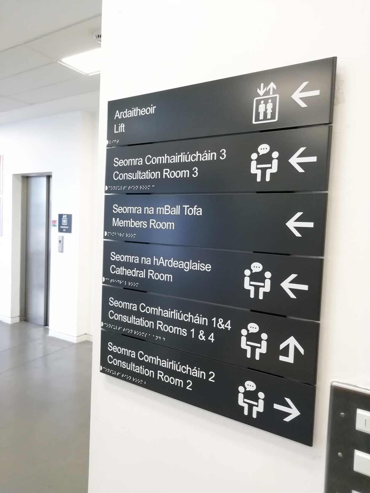 Donegal County Council: wayfinding by Wayfinders