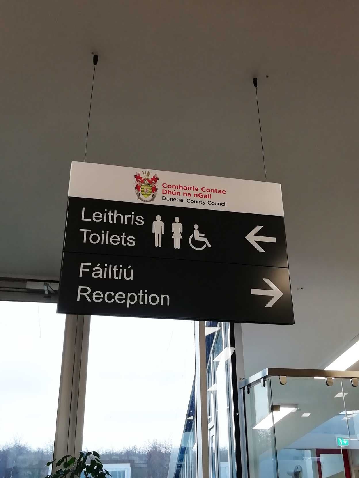 Donegal County Council: wayfinding by Wayfinders