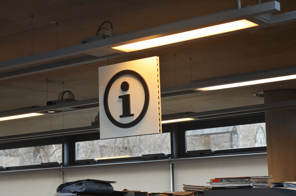 Wexford Library: wayfinding by Wayfinders