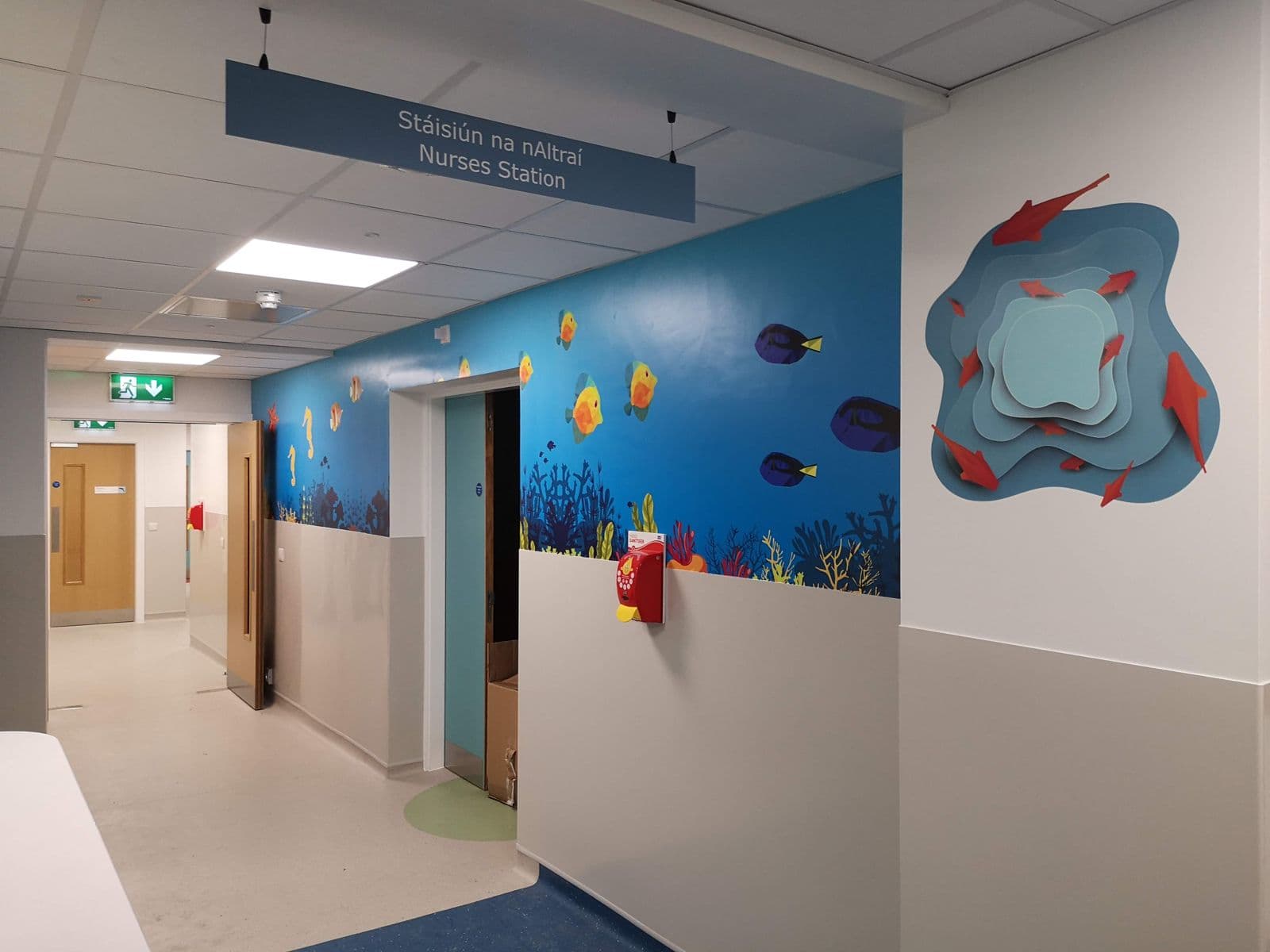 Temple Street Children's Hospital: Radiology: wayfinding by Wayfinders