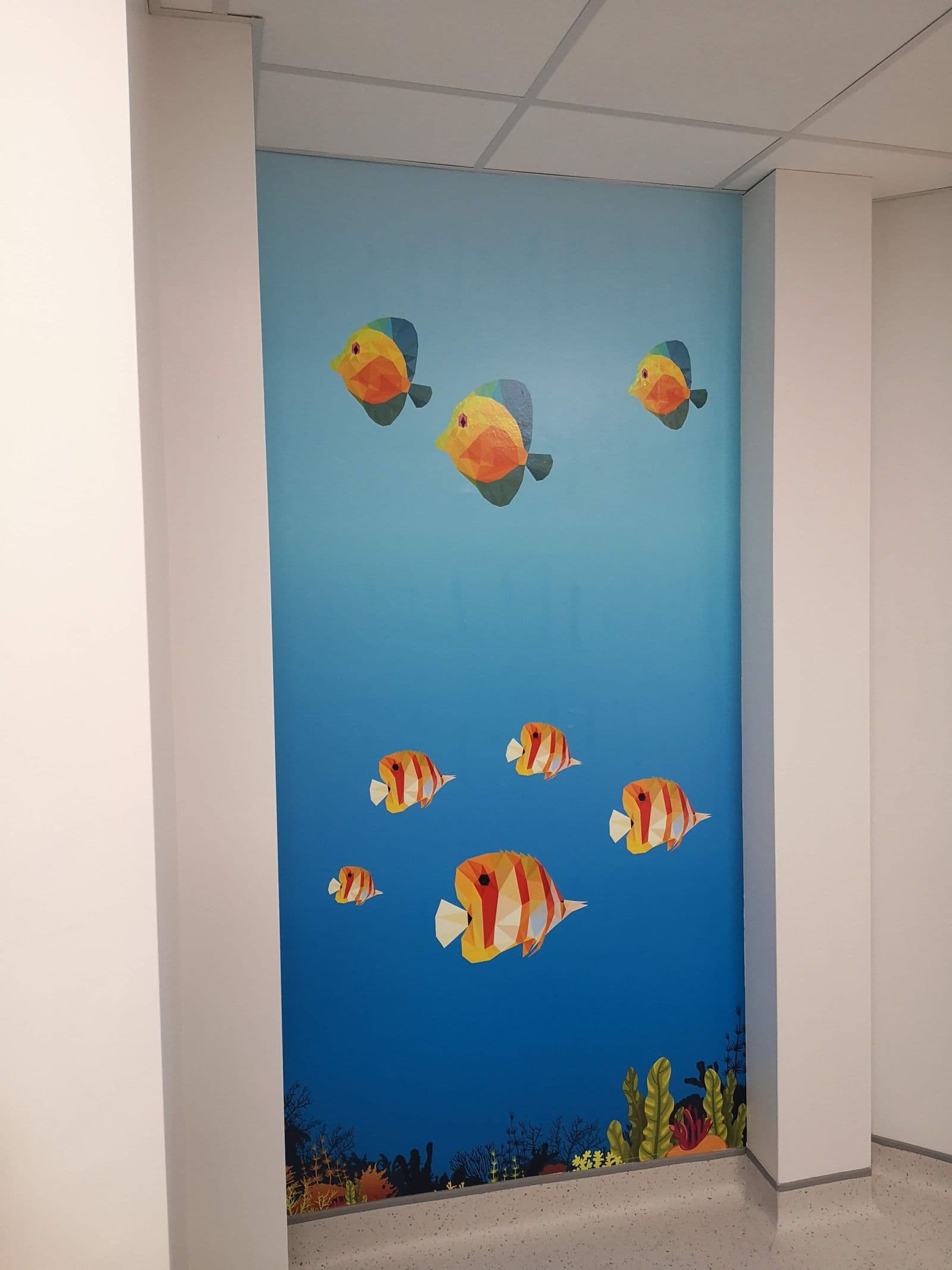 Temple Street Children's Hospital: Radiology: wayfinding by Wayfinders