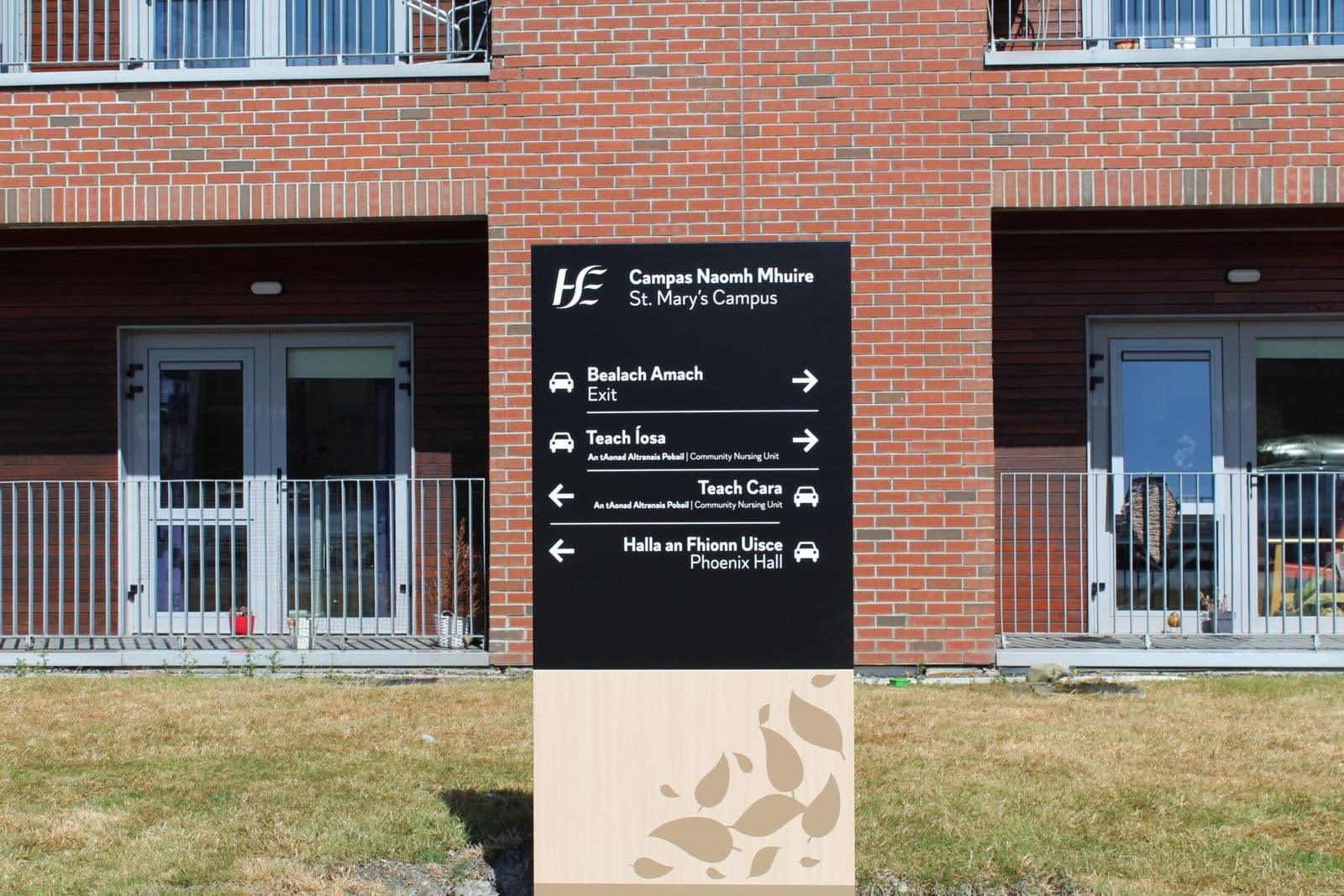 St Mary's Hospital, Phoenix Park: wayfinding by Wayfinders