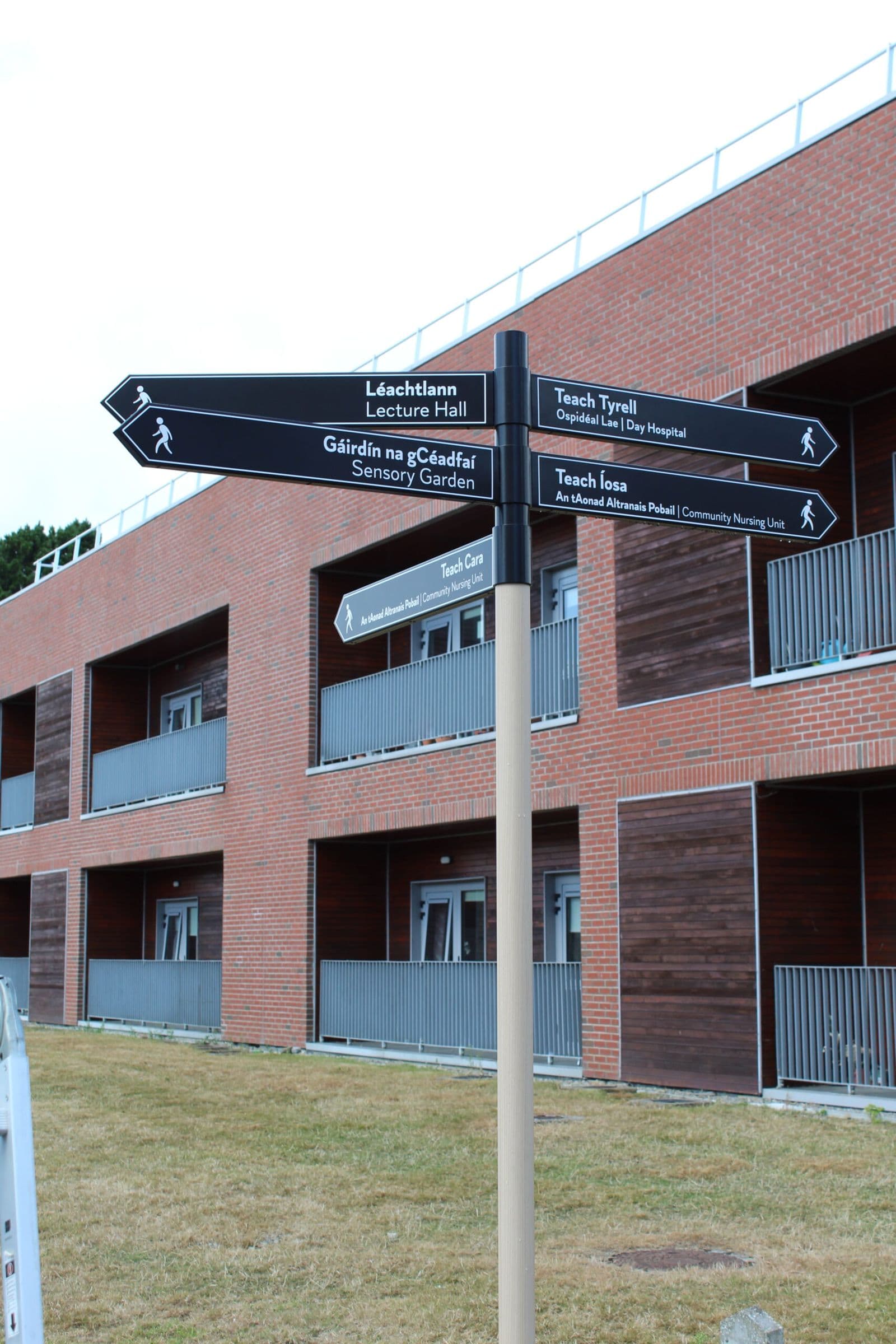 St Mary's Hospital, Phoenix Park: wayfinding by Wayfinders