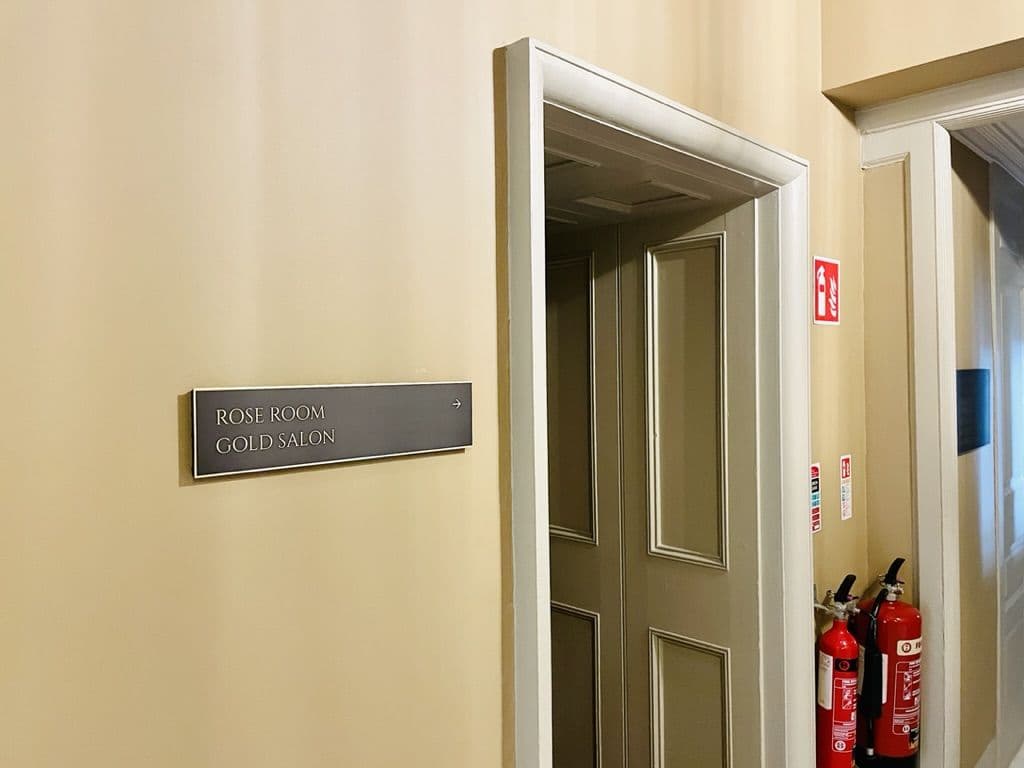 Carton House Hotel: wayfinding by Wayfinders
