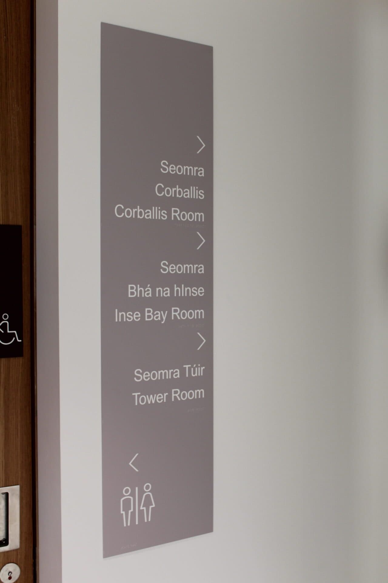 East Meath Civic Centre, Bettystown: wayfinding by Wayfinders