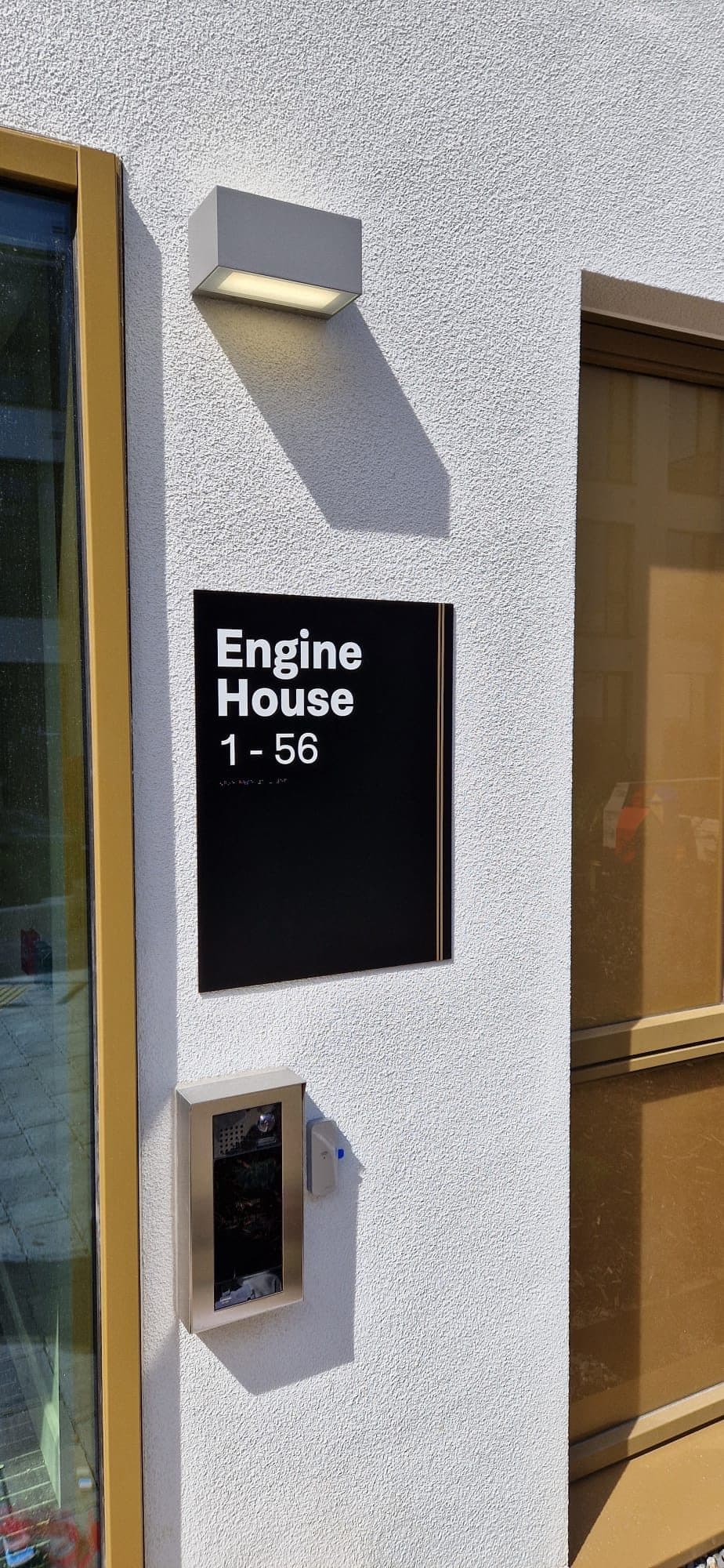 Marshall Yards, East Road: wayfinding by Wayfinders