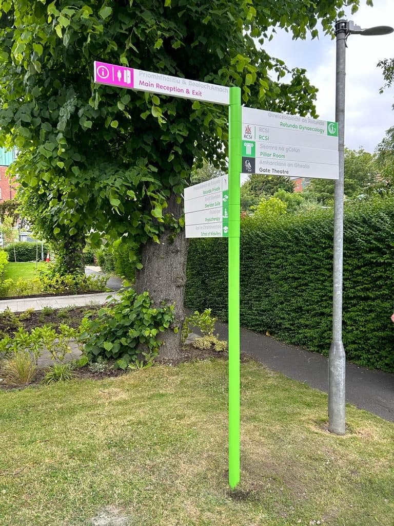 The Rotunda Hospital: wayfinding by Wayfinders