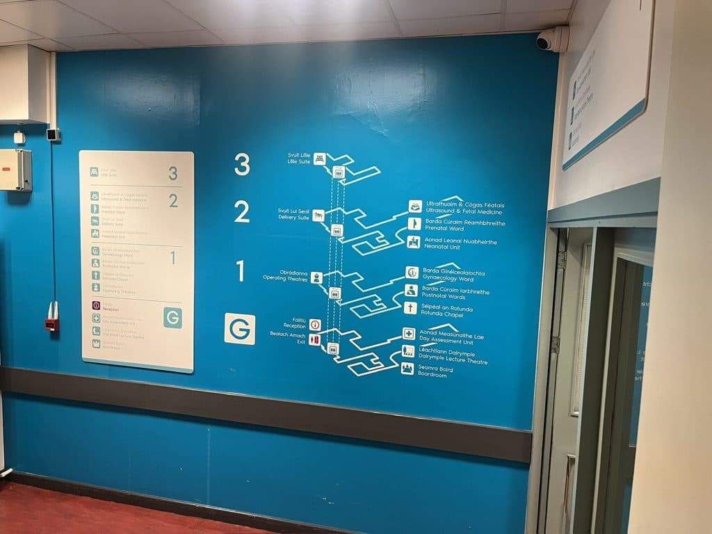 The Rotunda Hospital: wayfinding by Wayfinders