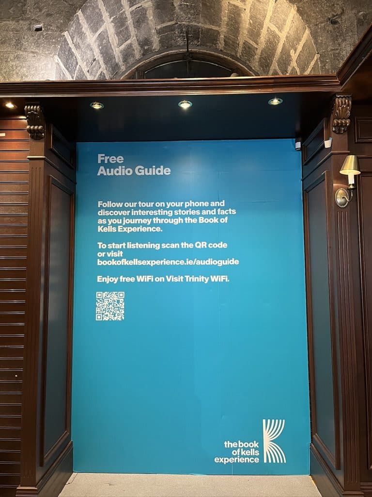 The Book of Kells Experience: wayfinding by Wayfinders