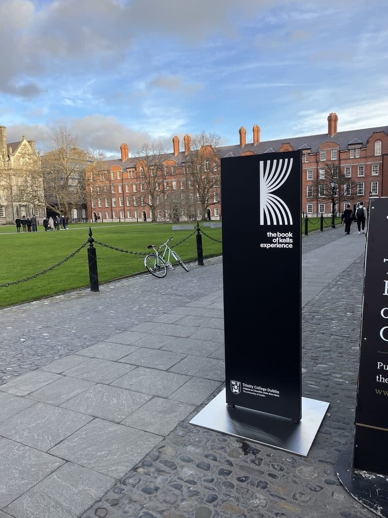 The Book of Kells Experience: wayfinding by Wayfinders