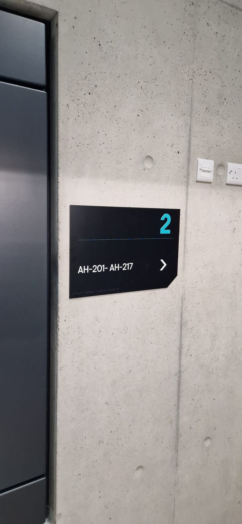 A completed Wayfinders wayfinding installation