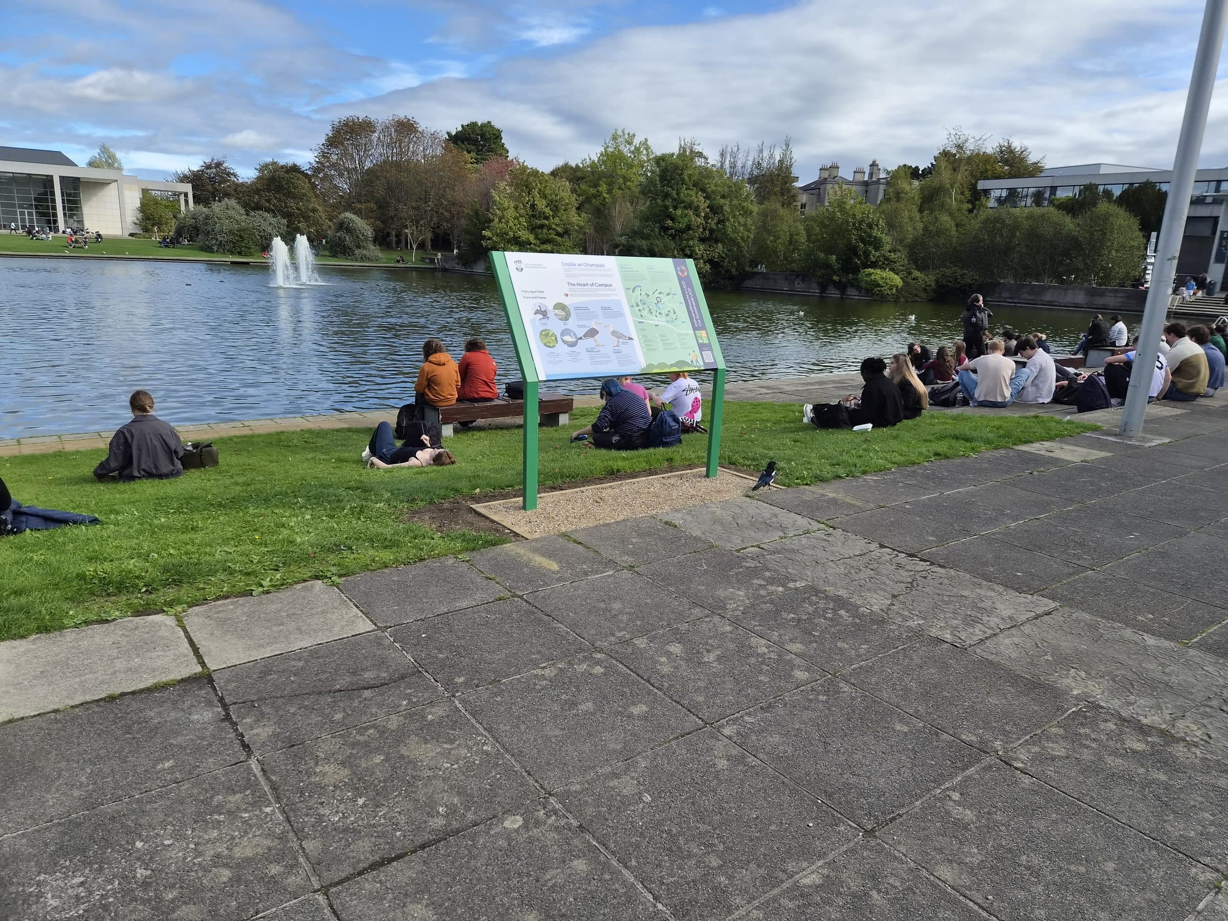 UCD Belfield campus orientation: wayfinding by Wayfinders